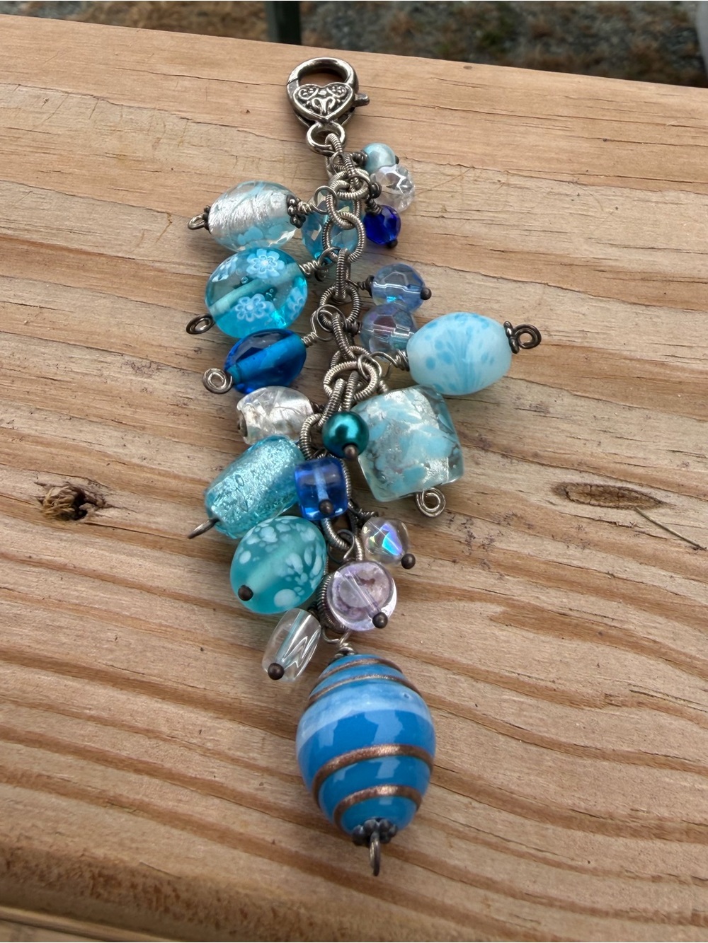 💎Handmade Beaded Bag Charm💎